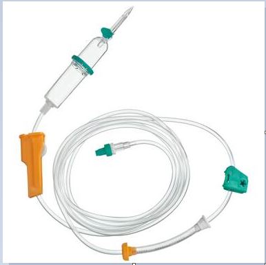 Набір для в/в введення Infusomat® plus Line Safe Set ПВХ 300 /200 см з Y-портом